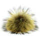 Lana Grossa Bont Pompon Finnraccoon | 133-mosterd
