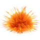 Lana Grossa Bont Pompon Finnraccoon | 147-zalm/oranje/roest