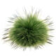 Lana Grossa Bont Pompon Finnraccoon | 153-mosgroen