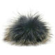 Lana Grossa Bont Pompon Finnraccoon | 143-beige/zwart