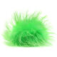 Lana Grossa Bont Pompon Finnraccoon | 124-bos groen