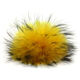 Lana Grossa Bont Pompon Finnraccoon | 125-citroen