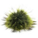 Lana Grossa Bont Pompon Finnraccoon | 500-kiwigroen/mosgroen