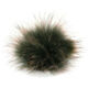 Lana Grossa Bont Pompon Finnraccoon | 504-grijs/zachtroze 