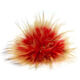 Lana Grossa Bont Pompon Finnraccoon | 511-rood/olijf