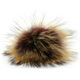Lana Grossa Bont Pompon Finnraccoon | 118-kastanje