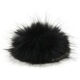 Lana Grossa Bont Pompon Finnraccoon | 127-zwart