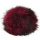 Lana Grossa Bont Pompon Vos Bicolor | 301-felroze/zwart