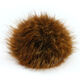 Lana Grossa Bont Pompon Vos | 03-beige