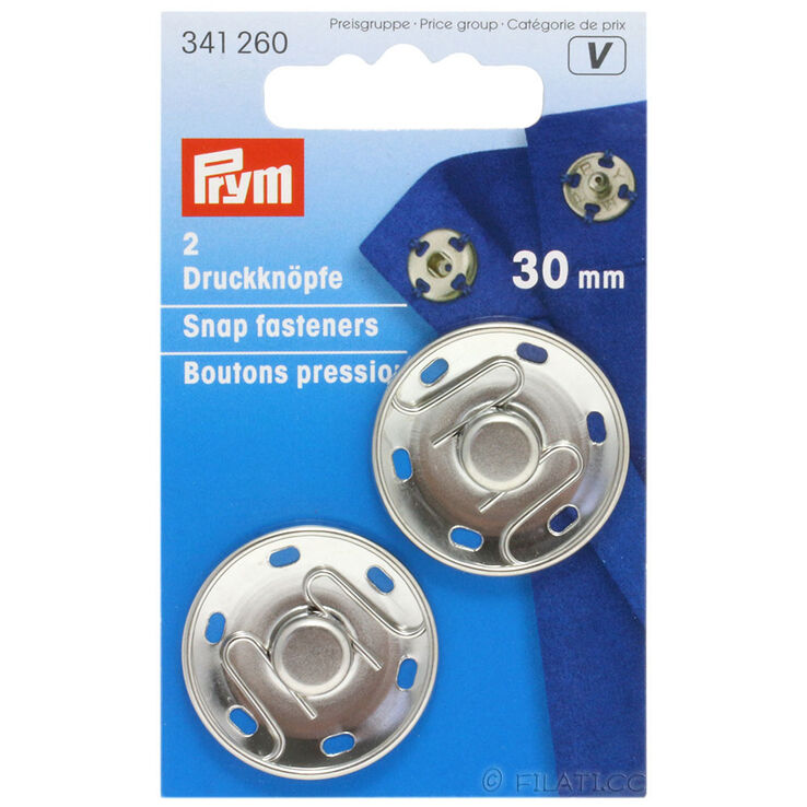 Lana Grossa PRYM 341260/30mm | 260-zilver