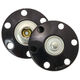 Union Knopf Drukknop 25mm | 80-zwart