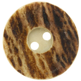 Lana Grossa Hertshoornknoop 2 gaten 23 mm
