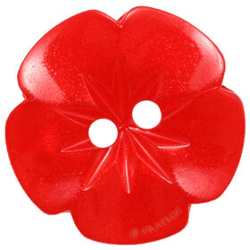 Lana Grossa Bloem knop 2-gaats 15mm