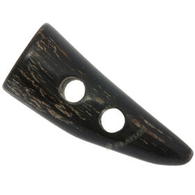 Lana Grossa Dierhoorn handvat knop 2-gaats 50mm
