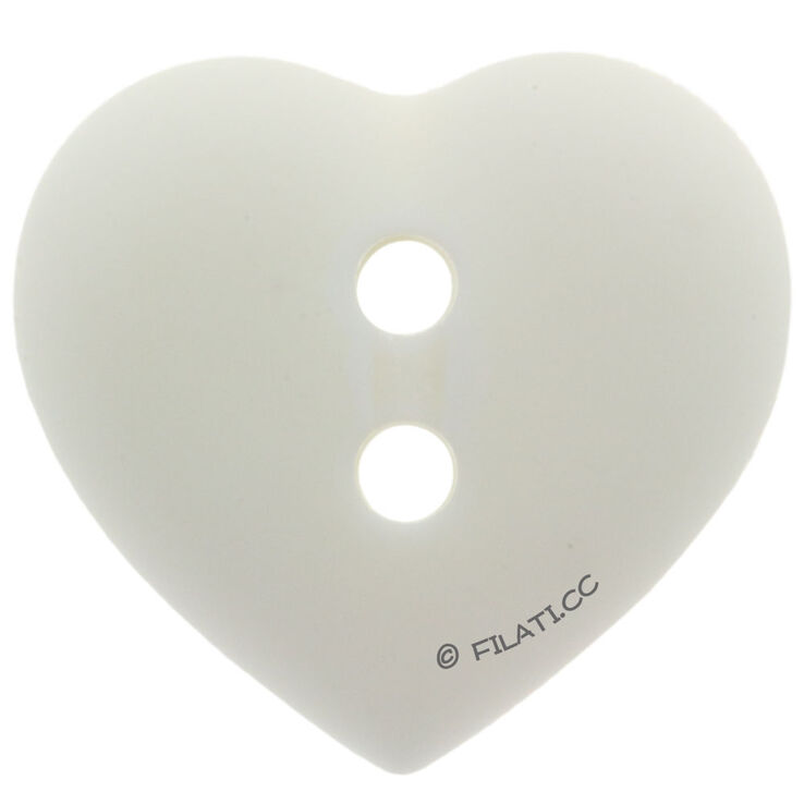 Union Knopf Knop 2-gaats 15mm | 12-wit
