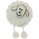 Union Knopf Knop met oogje 18mm | 012-wit