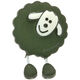 Union Knopf Knop met oogje 18mm | 036-olijf