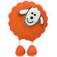 Union Knopf Knop met oogje 18mm | 042-oranje