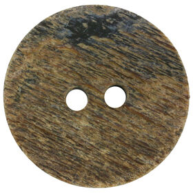 Lana Grossa Dierhorn knop 2-gaats 30mm