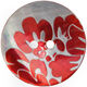 Lana Grossa UNION KNOPF 452665/18mm | 48-zilver/rood