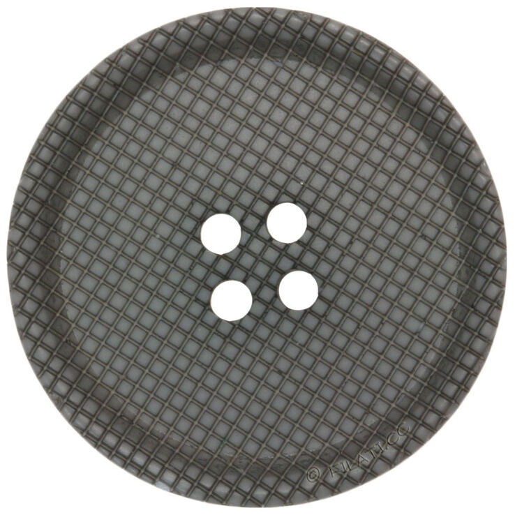 Union Knopf Knoop 4-gaats 25mm | 76-donker grijs