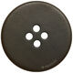 Union Knopf Knoop 4-gaats 20mm | 20-donker bruin