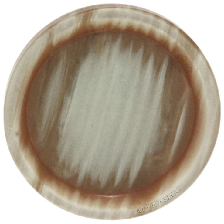 Union Knopf Knoop met oogje 20mm | 16-beige/karamel