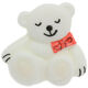 Union Knopf Knop met oogje 19mm | 12-wit