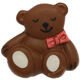 Union Knopf Knop met oogje 19mm | 20-donker bruin