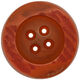 Union Knopf Knoop 4-gaats 38mm | 44-roodbruin