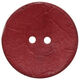 Union Knopf Knoop 2 gaatjes, kokos, 23mm | 54-donker rood