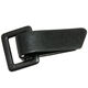 Union Knopf Metalen clip 25mm | 88-antraciet