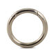 Union Knopf Karabijnhaak 25mm | 082-zilver