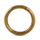Union Knopf Karabijnhaak 25mm | 851-antiek brass