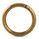 Union Knopf Karabijnhaak 40mm | 851-antiek brass