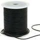 Union Knopf Leren rond lint 1233/120cm | 80-zwart
