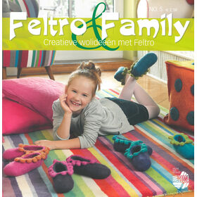Breien & Vilten No. 5 (Feltro Family) van Lana Grossa