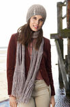 Lana Grossa MUTS IN PATENTPATROON MET BOORD Alta Moda Alpaca