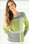 Lana Grossa TRUI MET COLOURBLOCKS Linarte