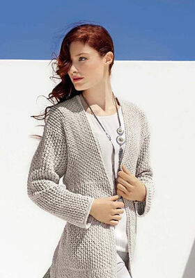 VEST IN NETPATROON Elastico van Lana Grossa