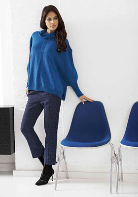 PONCHOTRUI Cool Wool van Lana Grossa