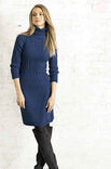 Lana Grossa RAGLANJURK MET KABELSTREPEN Cool Wool Big
