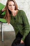 Lana Grossa VEST IN KABEL-BOORDPATROON Cool Wool Big Melange
