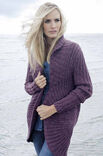 Lana Grossa VEST IN BOORDSTEEKPATROON Alta Moda Alpaca
