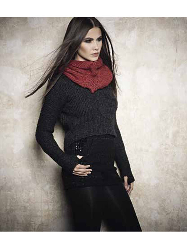 Lana Grossa LOOP MET RIMPELING Silkhair