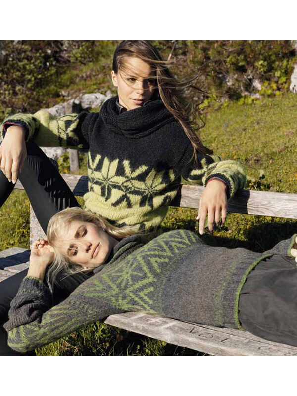 Lana Grossa LOOP MET RIMPELS Alta Moda Alpaca