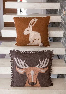 KUSSEN MET HERT Alta Moda Alpaca van Lana Grossa