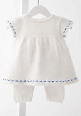 JURK EN BROEKJE Cool Wool Baby van Lana Grossa