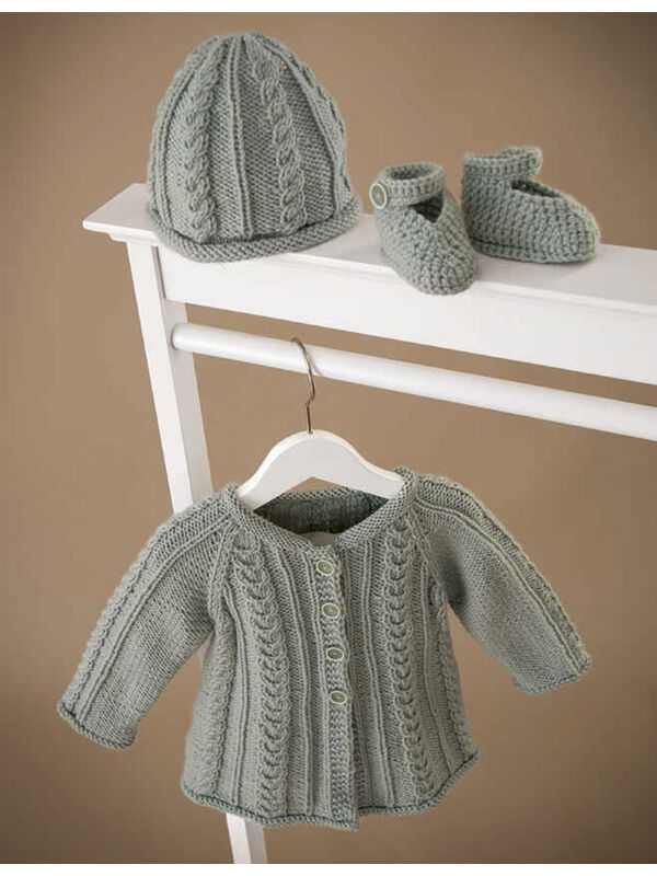 Lana Grossa MANTEL, MUTS EN SCHOENTJES Pashmina