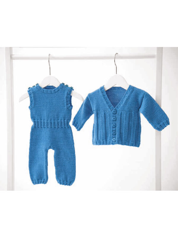 Lana Grossa VESTJE, BROEKJE, MUTS EN SCHOENTJES Cool Wool Baby